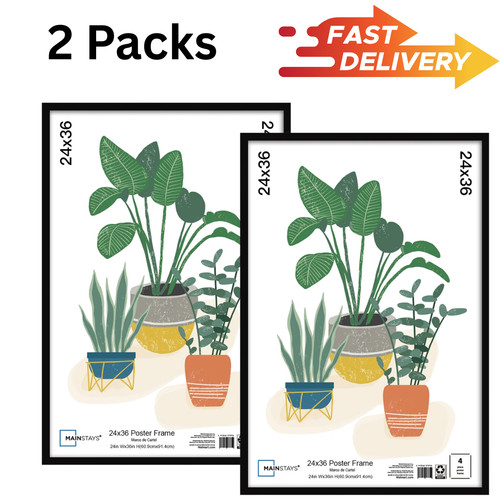 Mainstays 24x36 black - mainstays,